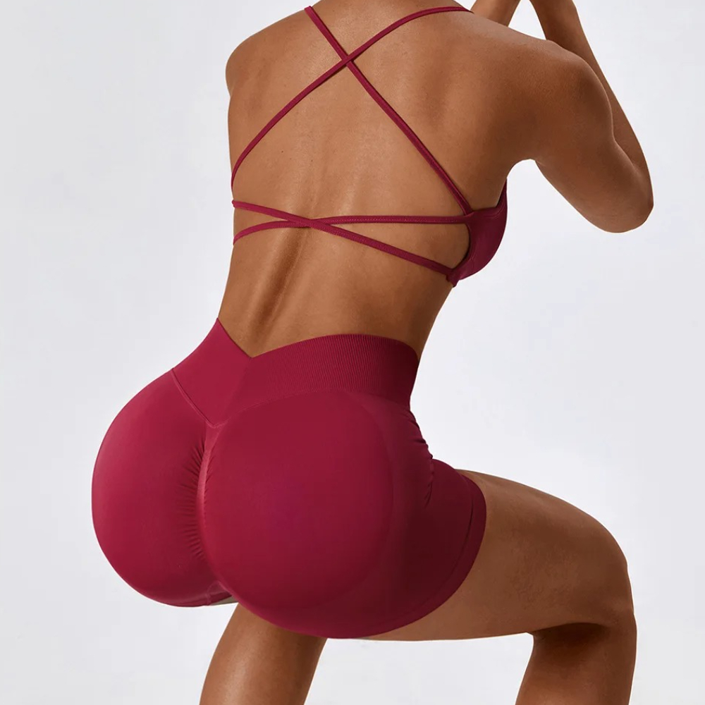 2PCS Yoga Seamless Set Sexy Gy - Yoga Fitness Kit ulasan dan harga