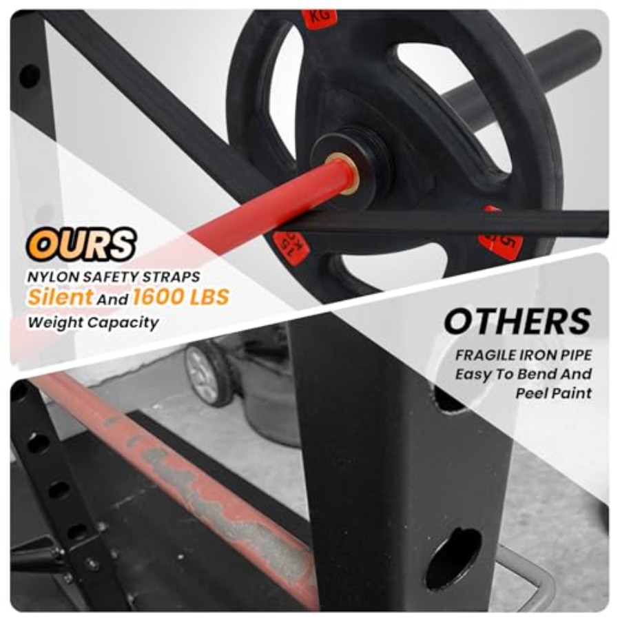 Home Gym Power Cage Heavy-Duty - Lat Pulldown Bar ulasan dan harga