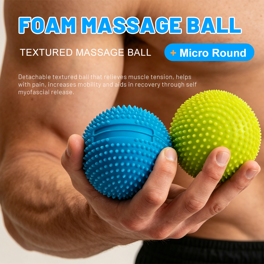 1/2pcs Neuro Massage Ball with - Yoga Fitness Ball ulasan dan harga