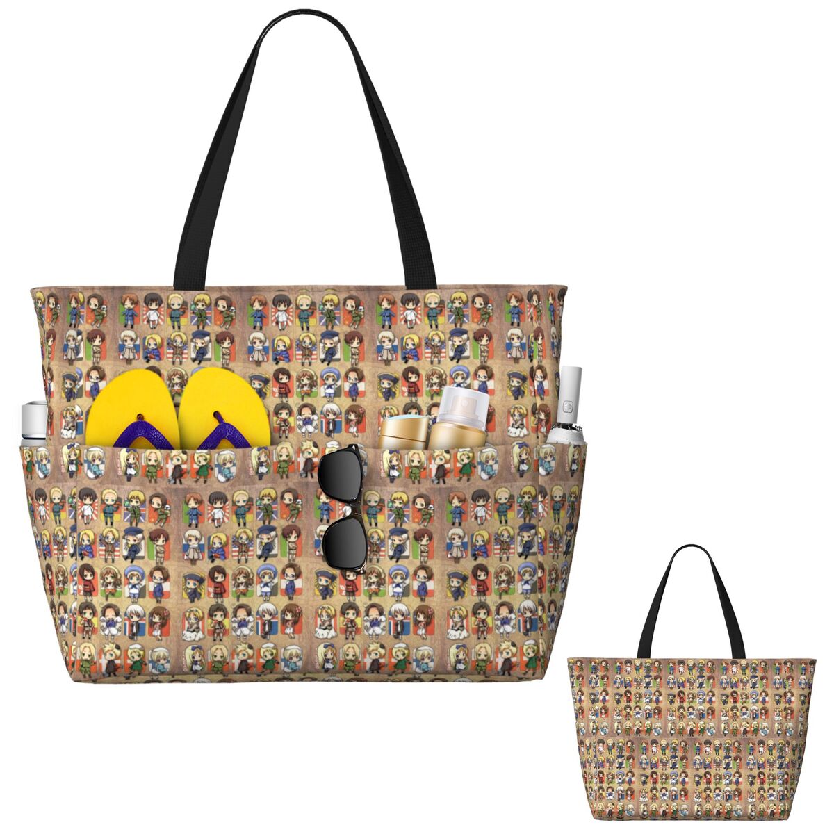 Hetalia Group Beach Tote Bag S - Yoga Fitness Group ulasan dan harga
