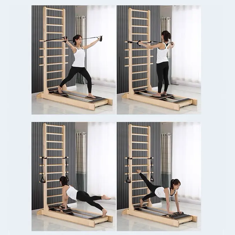 Pilates Reformer, Maple Wood D - Yoga Fitness Pilates ulasan dan harga