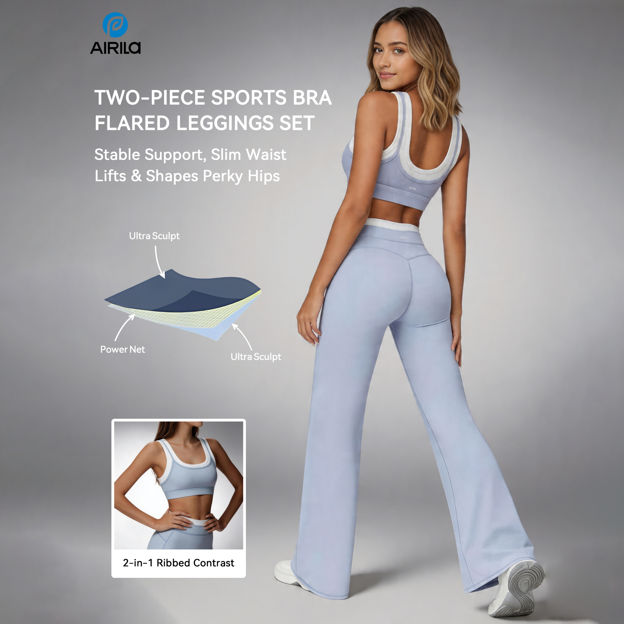 Airila Women's Yoga Set 2-Piec - Yoga Blocks ulasan dan harga