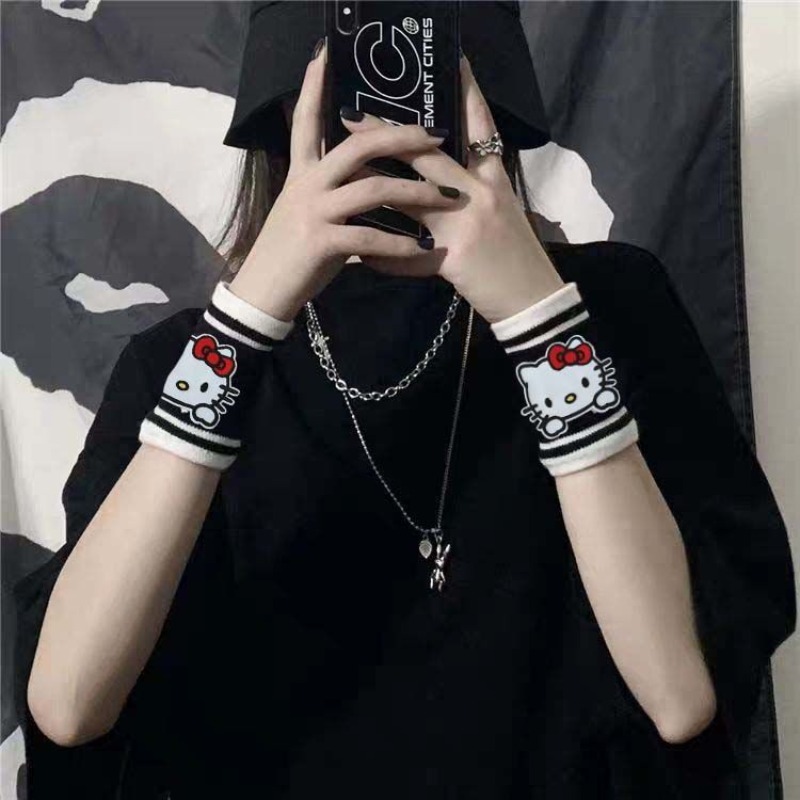 Hello Kitty wristband sweat-ab - Yoga Fitness First ulasan dan harga