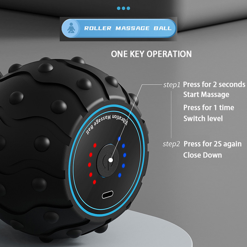 Rechargeable 5 Gears Vibrating - Yoga Fitness Ball ulasan dan harga