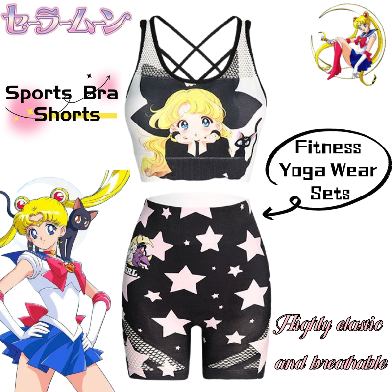 New Sailor Moon Tsukino Usagi  - Yoga Fitness First ulasan dan harga